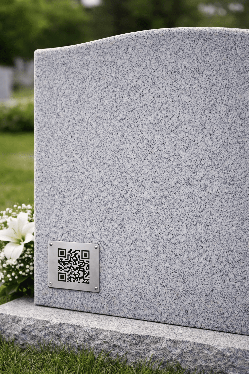QR Code Metal Plate